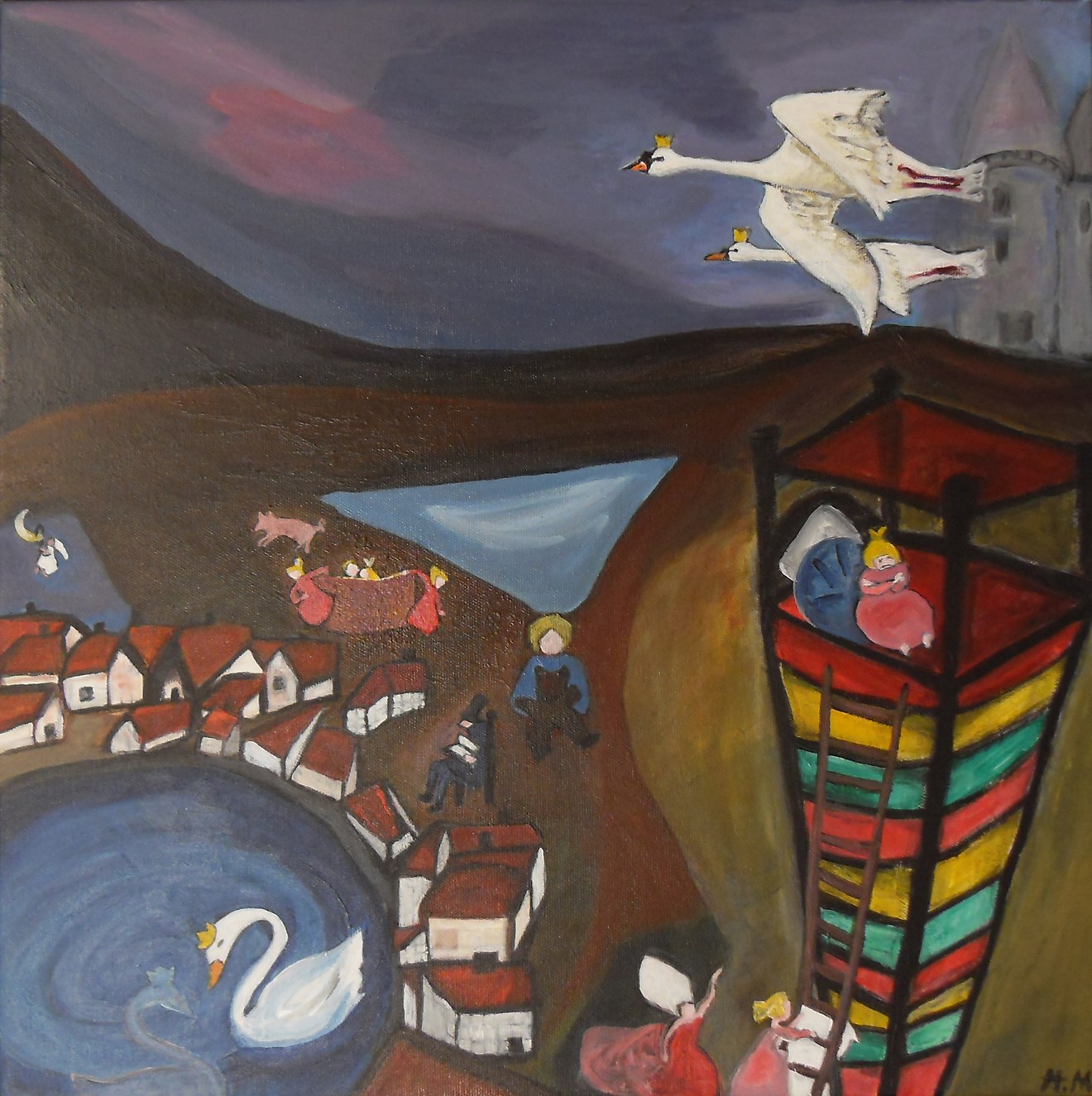 Motiv: Udsnit af H.C. Andersens eventyr