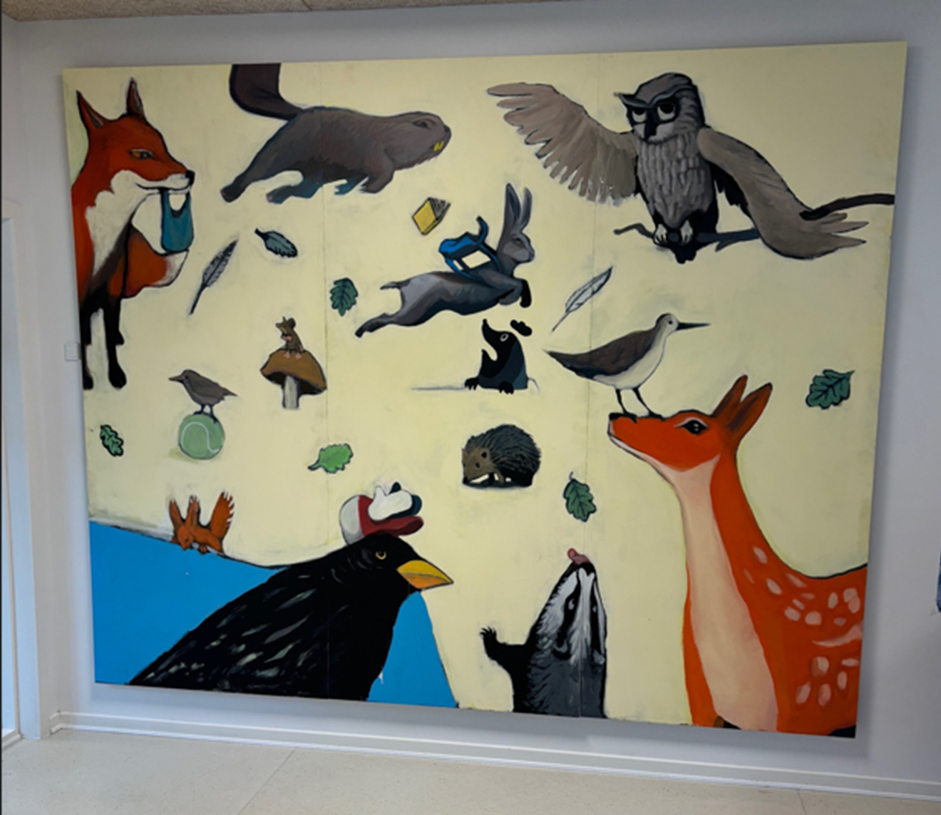 Hånd i hånd med skovens ånd.